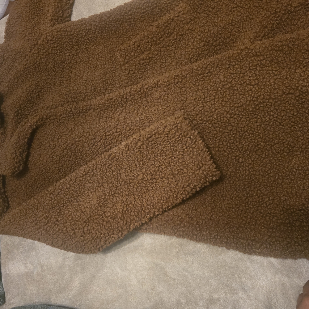 Lucky Brand Brown Sherpa Jacket